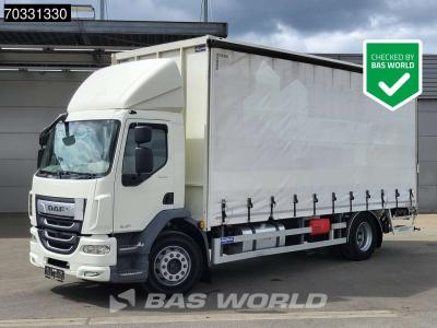Daf LF 260 4X2 19tonner curtainsides 2000kg Ladebordwand Automatic ACC Euro 6 sold by BAS World B.V.