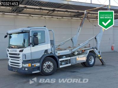 Scania P280 P 4X2 14 tons skiploader Steelsuspension Automatic Euro 6 sold by BAS World B.V.