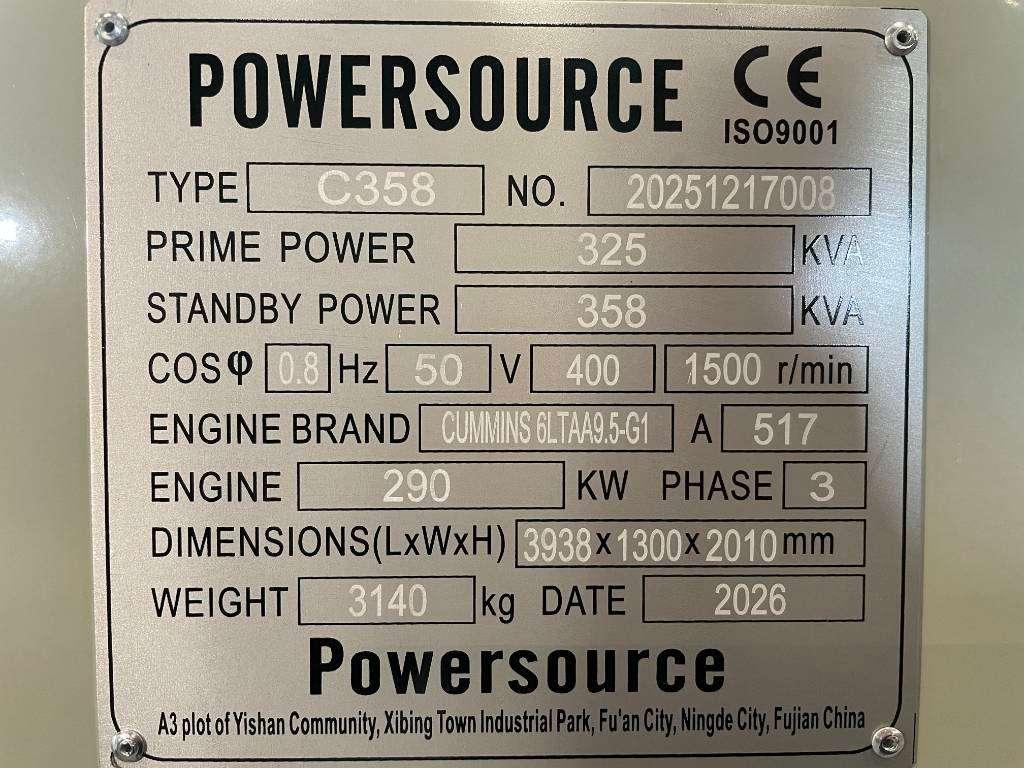 Cummins 6LTAA9.5-G1 - 360 kVA Generator - DPX-19843 Photo 6