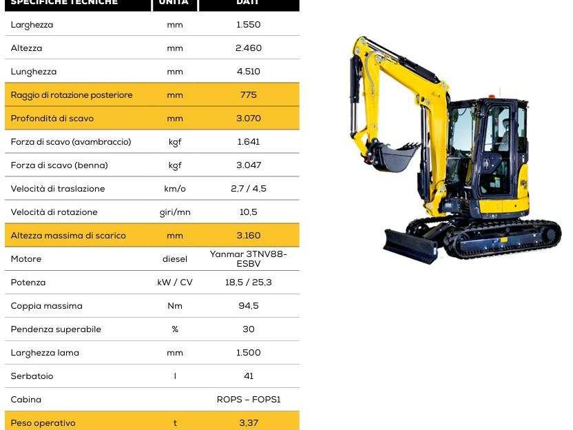 Yanmar VIO33-6 Photo 29