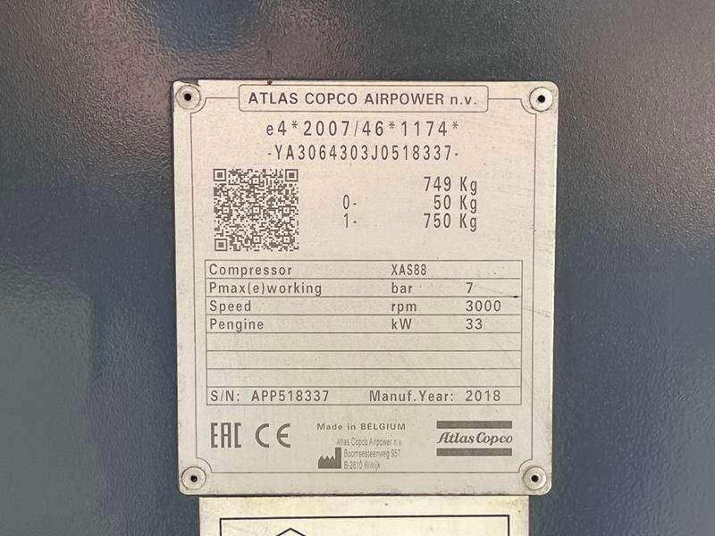 Atlas Copco XAS 88 Photo 16