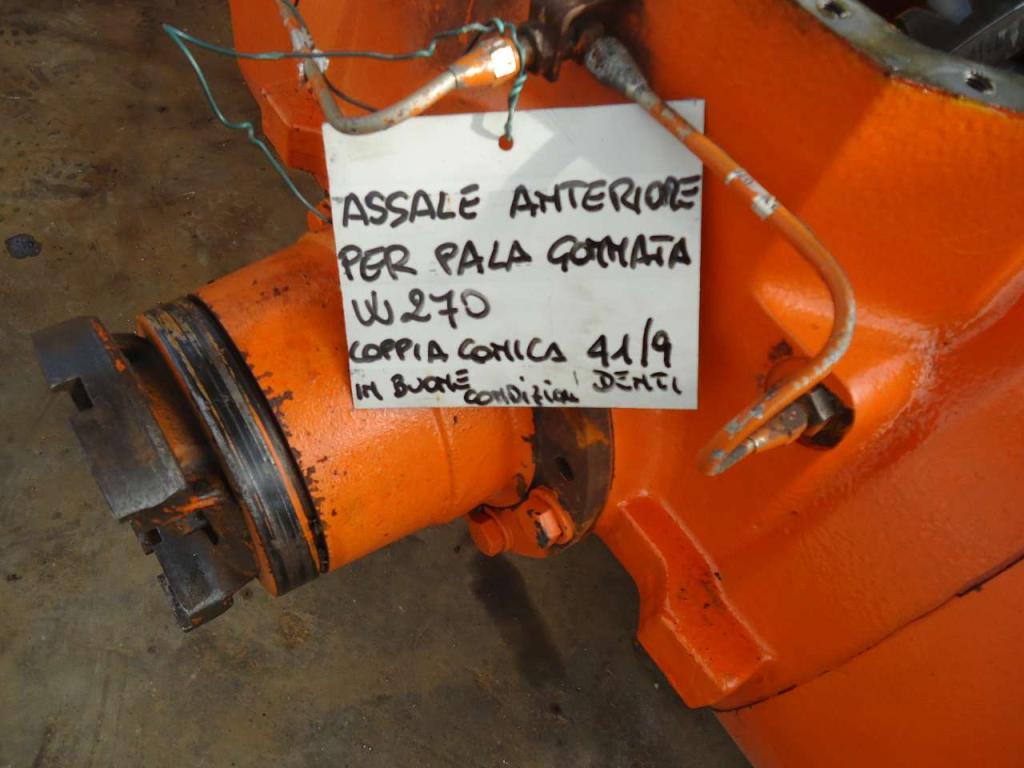 Front axle for Fiat Hitachi W270 COPPIA CONICA 41/9 DENTI Photo 7