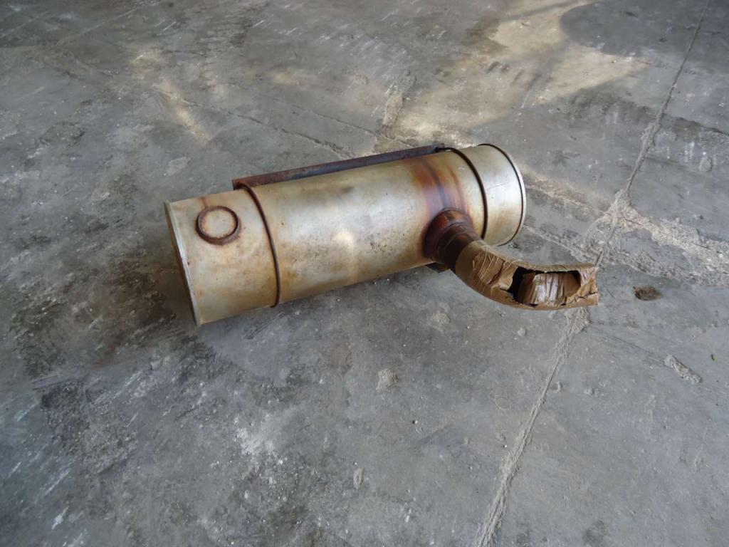 Silencer for New Holland E385B Photo 1