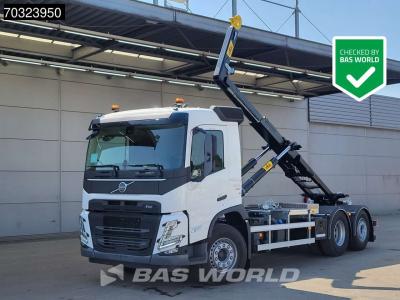 Volvo FM 460 6X2 NEW! 20 tons HYVA containersystem Lift+ steering axle VEB Euro 6 sold by BAS World B.V.
