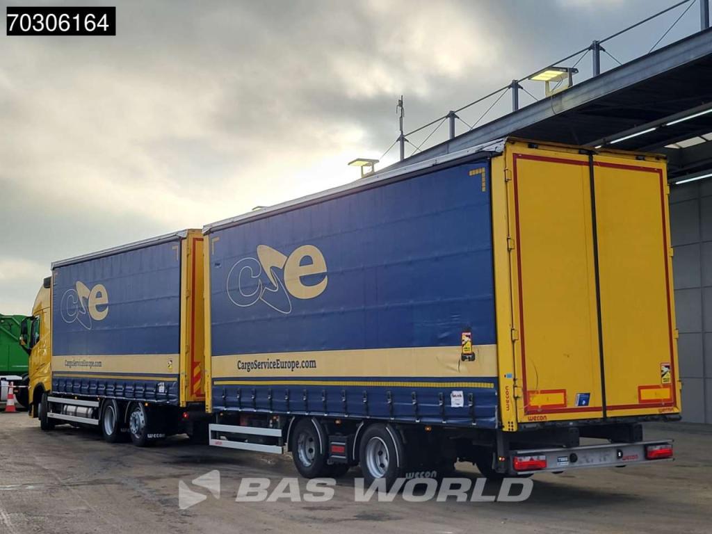 Volvo FH 460 6X2 Curtainsider Combi LNG Engine Sliding roof Lift Axle I-Park cool VEB+ Photo 3