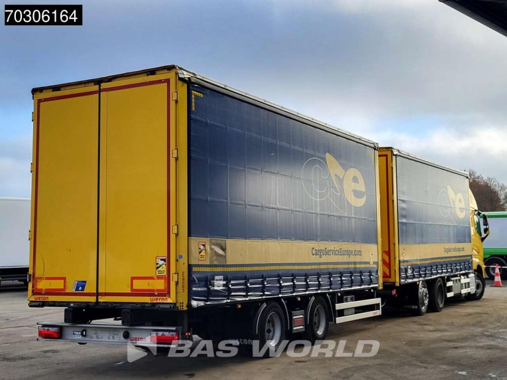 Volvo FH 460 6X2 Curtainsider Combi LNG Engine Sliding roof Lift Axle I-Park cool VEB+ Photo 7