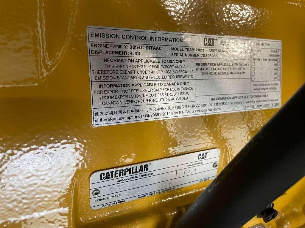 Caterpillar DE110GC - 110 kVA Stand-by Generator - DPX-18208 Photo 12