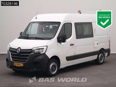 Renault Master 135PK Dubbel Cabine L2H2 LED Airco Cruise Camera Parkeersensoren Werkplaatsinrichting Euro6 sold by BAS World B.V.