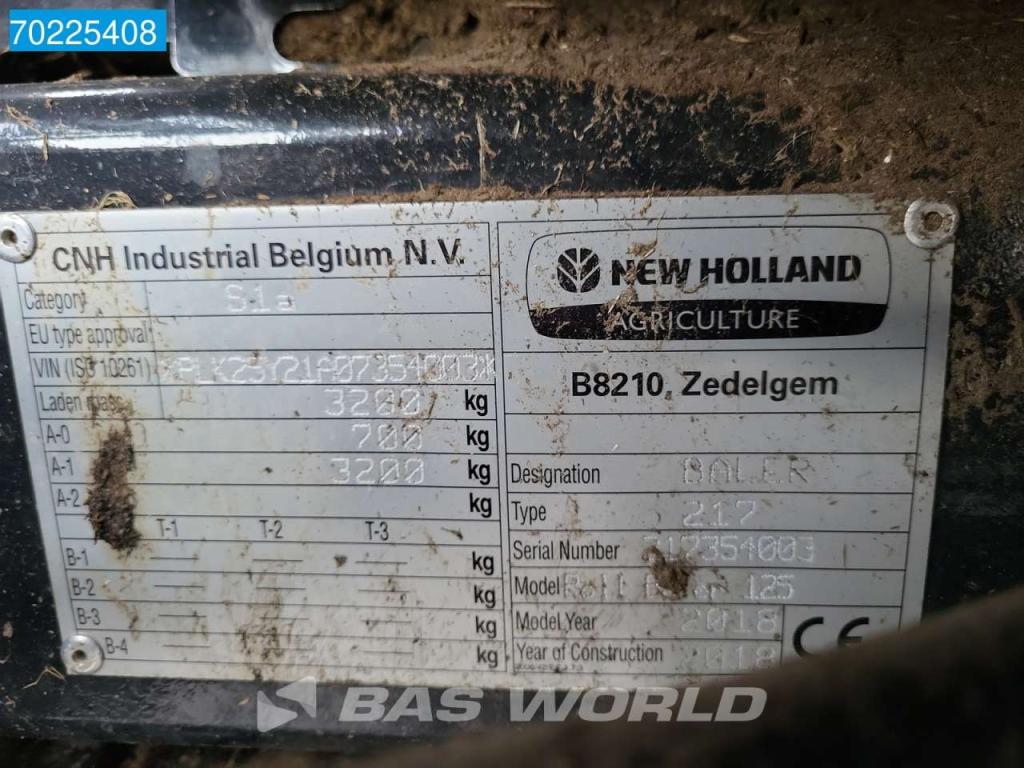 New Holland ROLL BALER 125 Photo 25