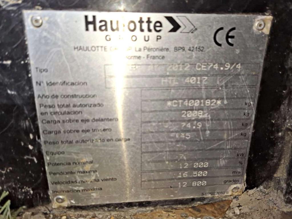 Haulotte HTL40.17 Photo 9