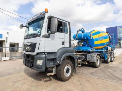 Man TGS 18.400 BLS-4X4+LIEBHERR 10M3(2018) sold by Braem NV