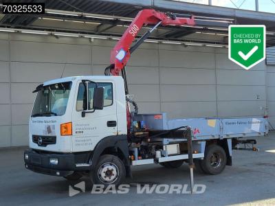 Nissan Atleon 95.19 Atleon 4X2 HMF 503 K1 Crane kran 4m3 tipper Manual Euro 4 sold by BAS World B.V.