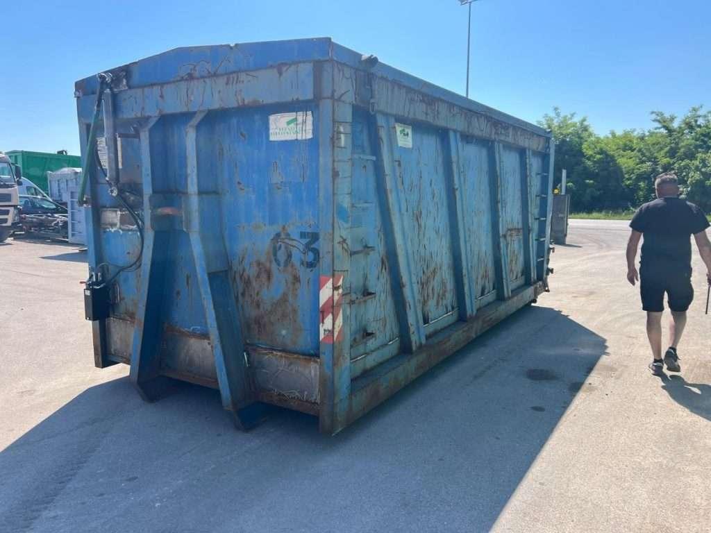 CONTAINER SCARRABILE USATO CON COPERCHIO Photo 1