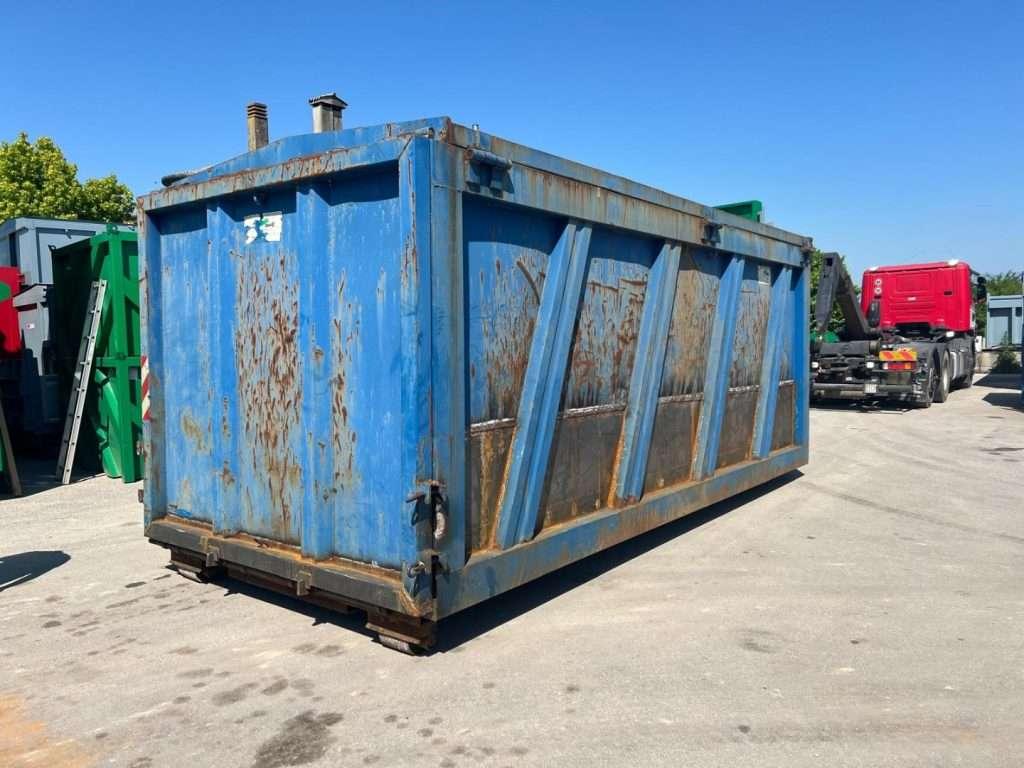 CONTAINER SCARRABILE USATO CON COPERCHIO Photo 2