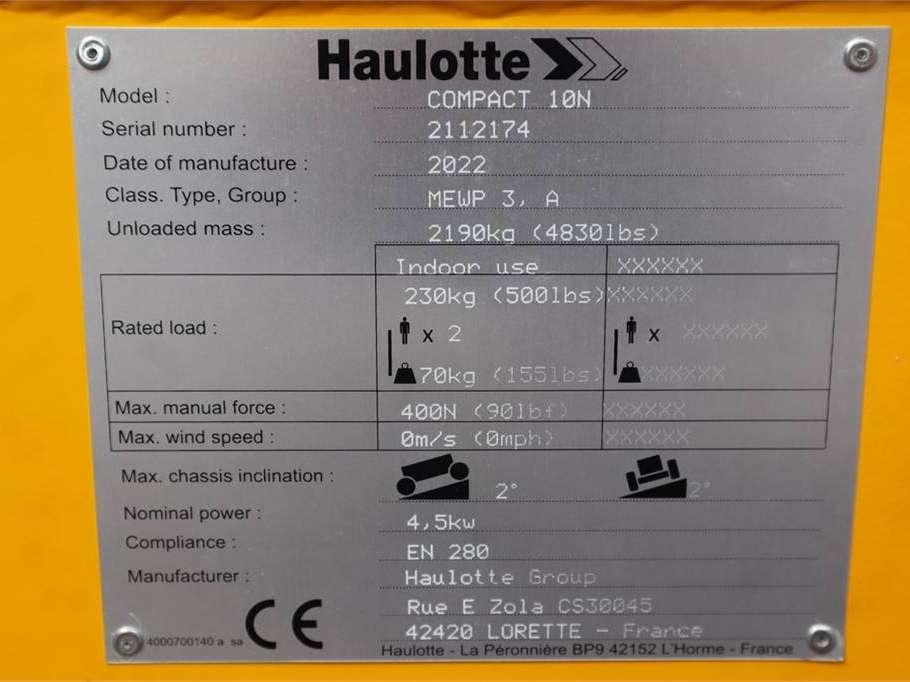 Haulotte COMPACT 10N Photo 7