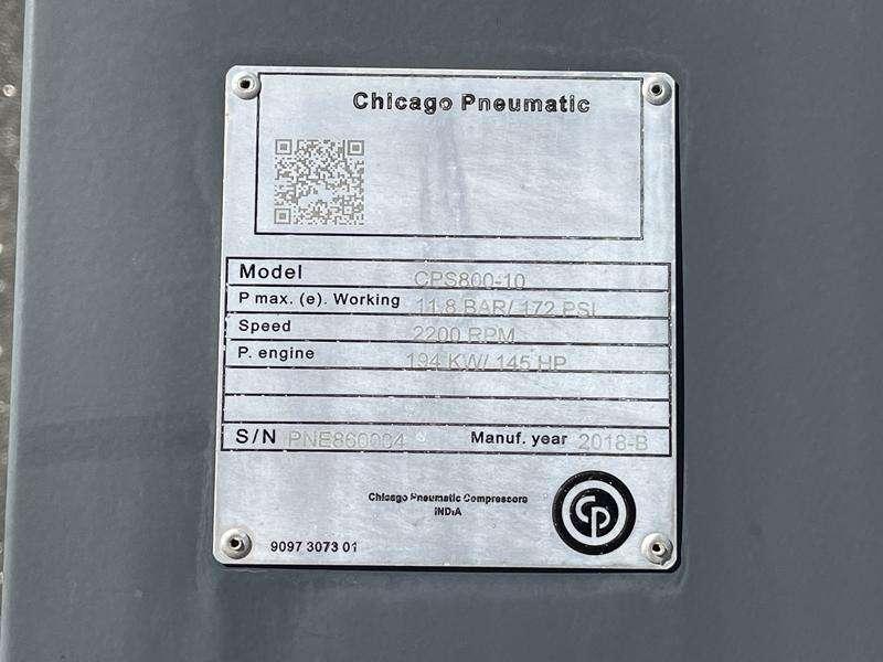 Chicago Pneumatic CPS 800 - 10 Photo 4