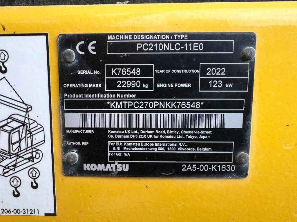 Komatsu PC210NLC-11EO Photo 2