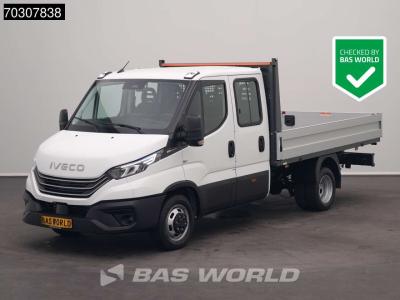 Iveco Daily 35C21 3.0L Open Laadbak Dubbel Cabine 210PK Dubbellucht t ACC LED Airco Camera CarPlay 3,5t T sold by BAS World B.V.