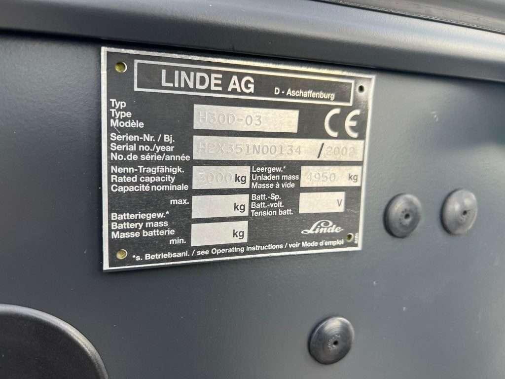 Linde H30D USATO Photo 4