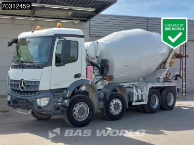 Mercedes-Benz Arocs 3240 Arocs 8X4 9m3 Stetter AM 904 Mixer Steel suspension Big-Axle Automatic Euro 6 sold by BAS World B.V.