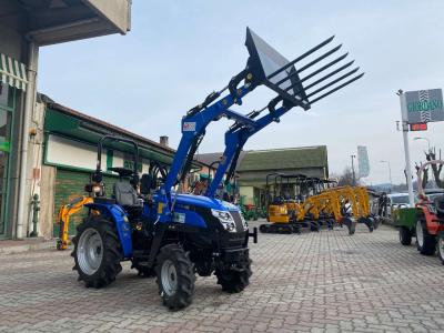 Solis S16 CARICATORE FRONTALE con FORCA LETAME e/o LEGNA SFILABILE sold by Giordano Srl