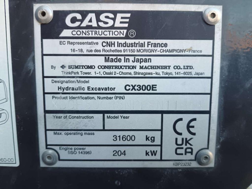 Case CX300E Photo 4