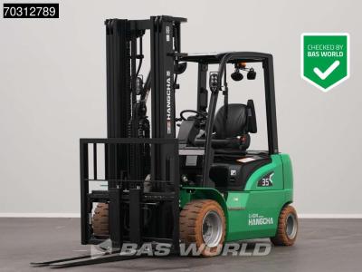 Hangcha CPD35 Li-ion - Triplex - Free lift - Side shift sold by BAS World B.V.