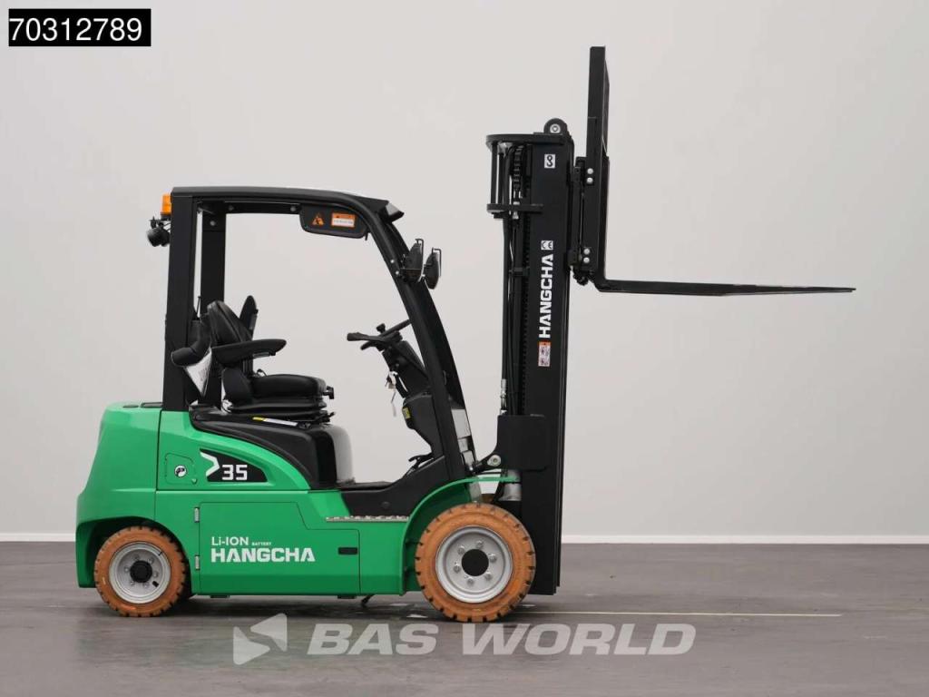 Hangcha CPD35 Li-ion - Triplex - Free lift - Side shift Photo 14