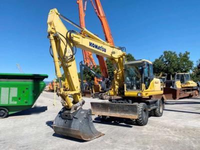 Komatsu PW200 7K sold by Massucco T. Srl