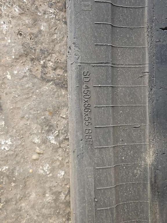 Rubber tracks for per minipala - misure 450-86-55 Photo 2