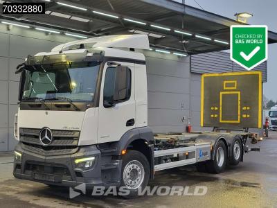 Mercedes-Benz Actros 2543 6X2 Full Air Lift+Steering Axle Tailgate Euro 6 sold by BAS World B.V.