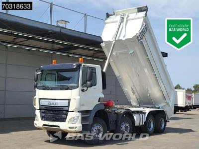 Daf CF 460 CF 8X4 19m3 Tipper Steel suspension Big-Axle Automatic Euro 6 sold by BAS World B.V.