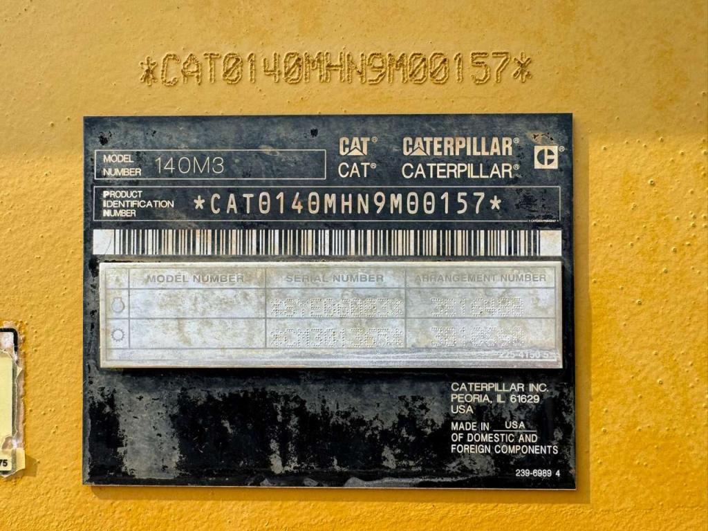 Caterpillar 140M3 Photo 29