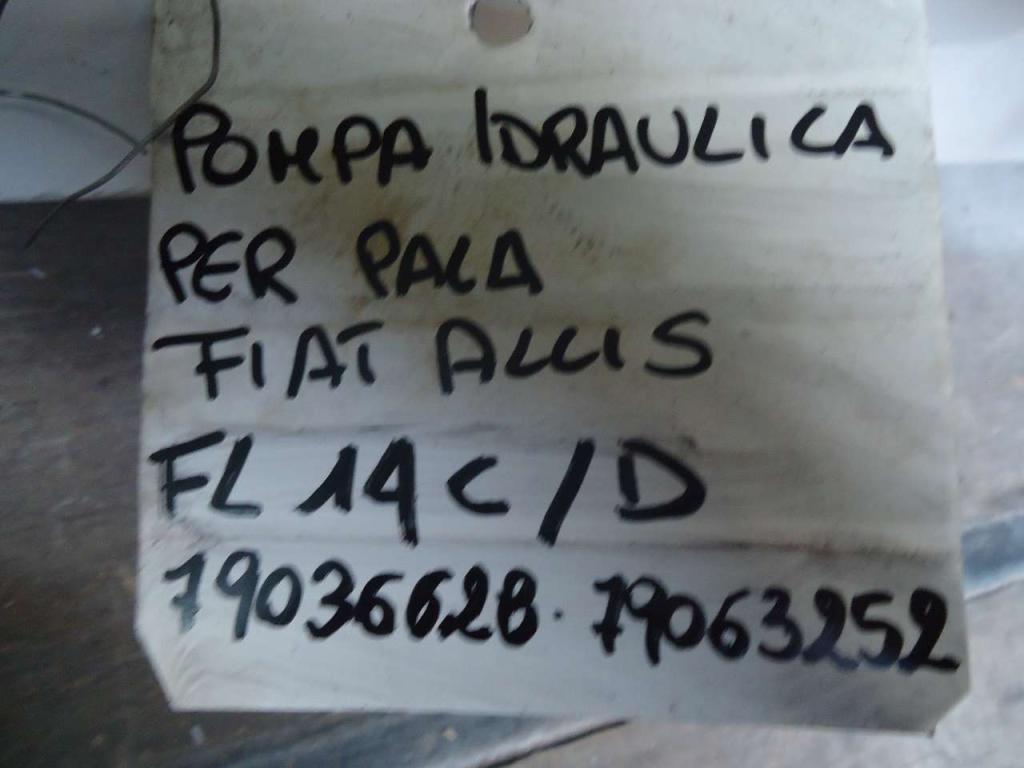 Hydraulic pump for Fiat Allis FL14C - FL14D CODICE 79036628-79063252 Photo 6