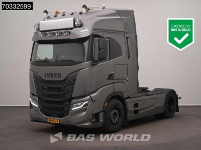 Iveco S-Way 570 4X2 NL-Truck Hydraulic 80%Tyres Navi Standklima ACC Leder sold by BAS World B.V.