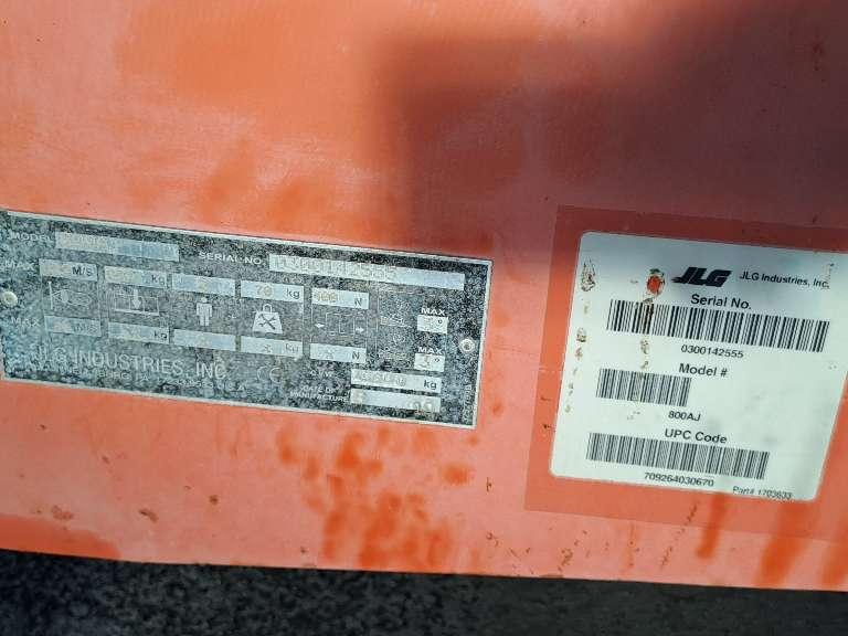 JLG 800AJ Photo 10