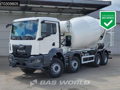 Man TGS 41.440 8X4 NEW! 12m3 Stetter Mixer Big-Axle Steelsuspension Automatic Euro 6 sold by BAS World B.V.