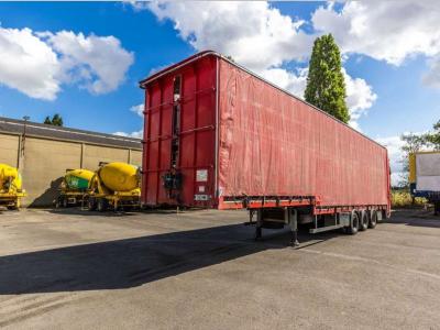 Lecitrailer CUELLO CISNE 3E-RD+DOUBLE ETAGE+DHOLLANDIA 2TON sold by Braem NV