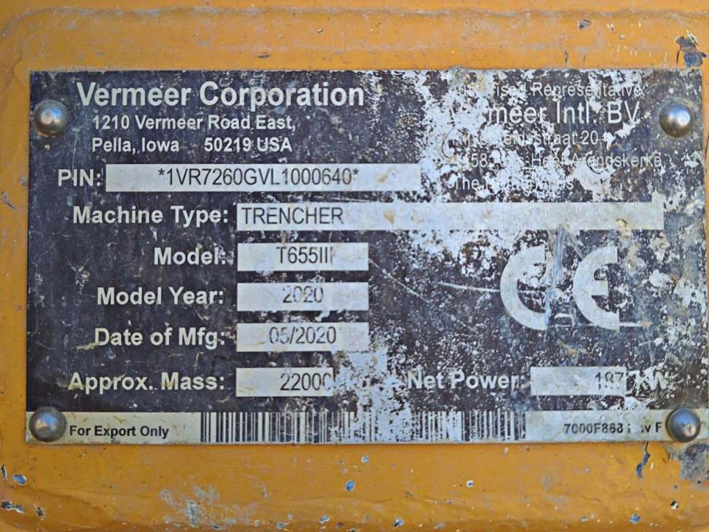 Vermeer T655III Photo 8