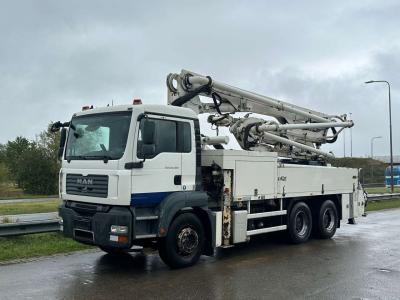 Man TGA 26.360 6x4 with Putzmeister BSF24-4.16 24m Concrete Pump sold by Big Machinery