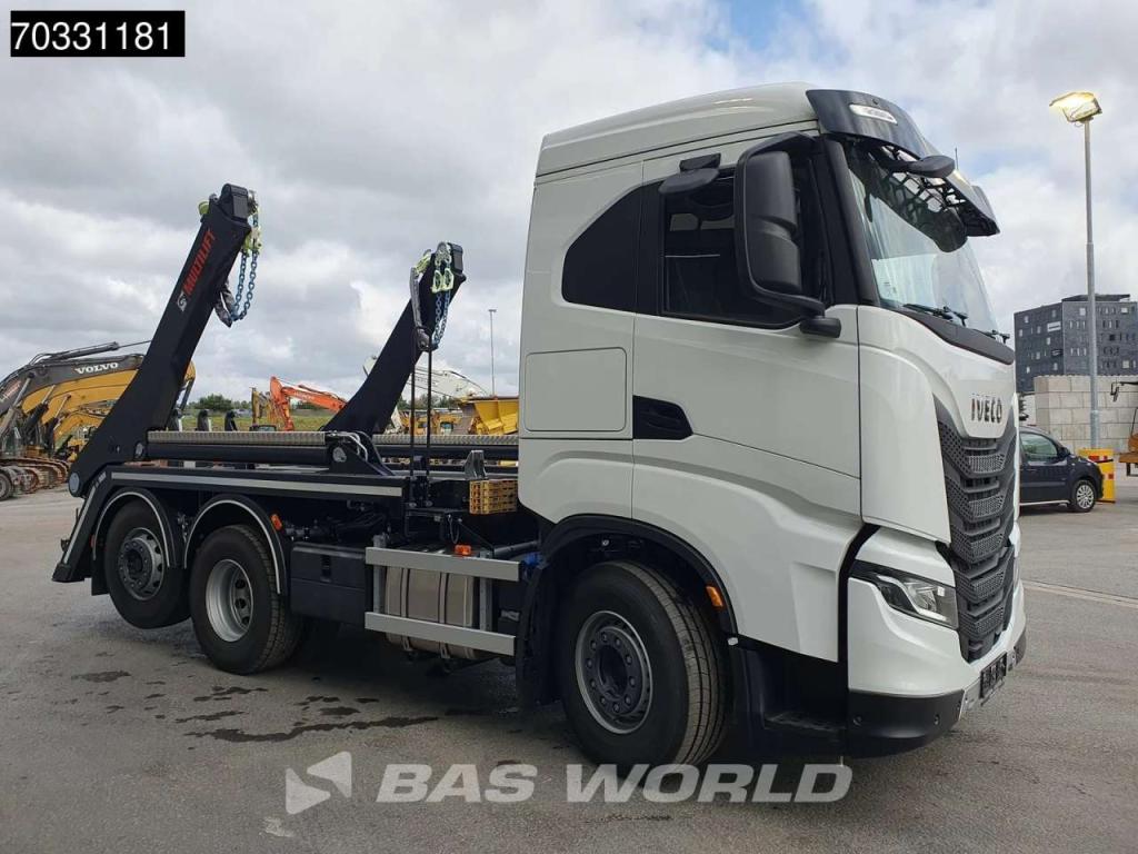Iveco X-Way 530 6X2 NEW! Hiab FTR18 skiploader Automatic Euro 6 Photo 6