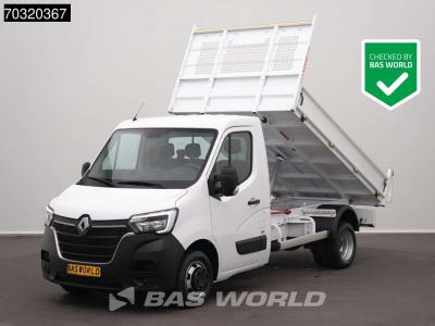 Renault Master 130PK Kipper met Kist 3.5t trekhaak Airco Cruise Tipper Kieper Benne A/C Cruise control sold by BAS World B.V.