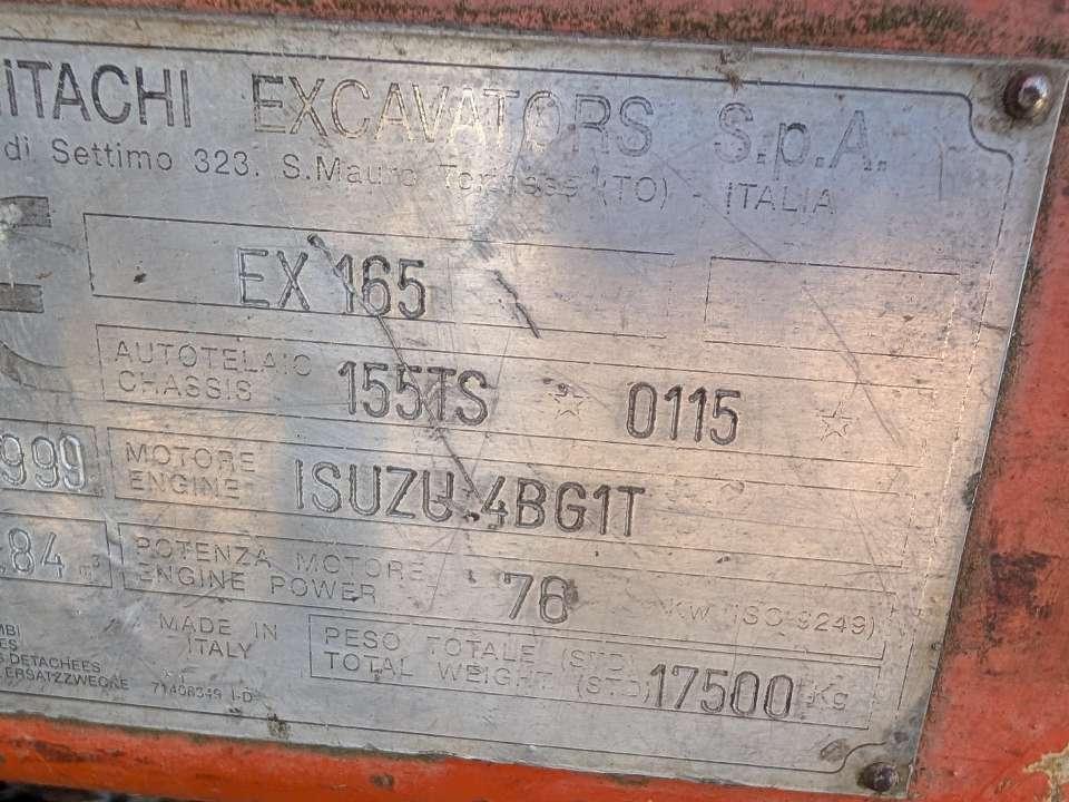 Fiat Hitachi EX165 Photo 4