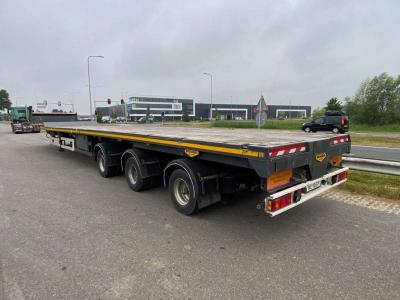 Broshuis 5 AOU-68/3-15 trailer 3 x extendable Windmill Transporter sold by Big Machinery