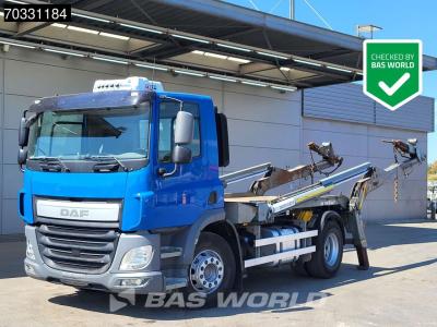 Daf CF 370 4X2 13tons Absetzkipper skiploader Automatic MX Engine brake Euro 6 sold by BAS World B.V.