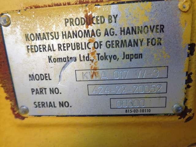 Front axle for Komatsu WA 420-5 Photo 2