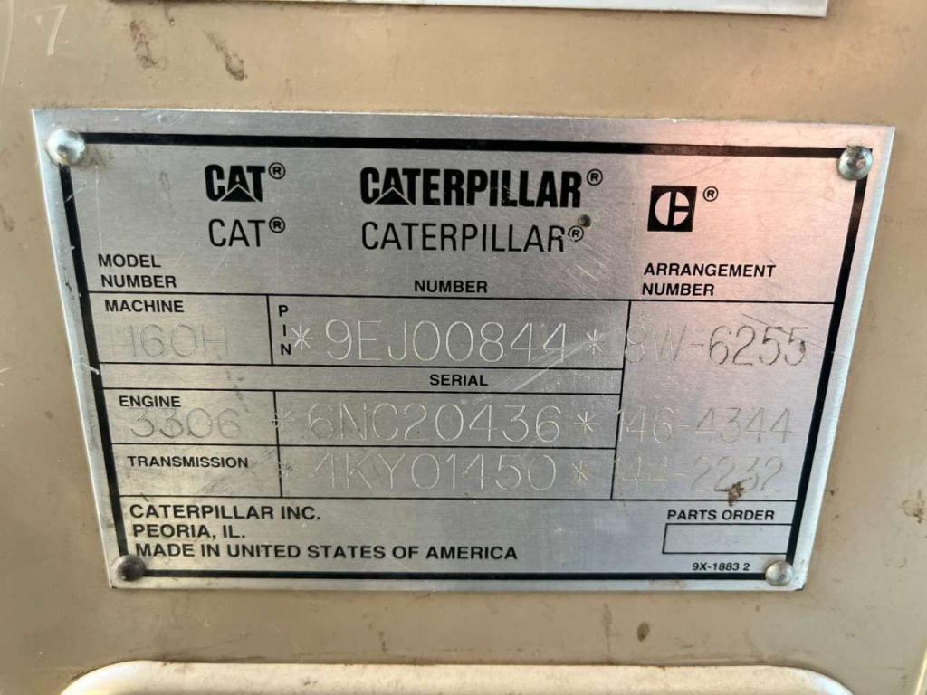 Caterpillar 160H Photo 27