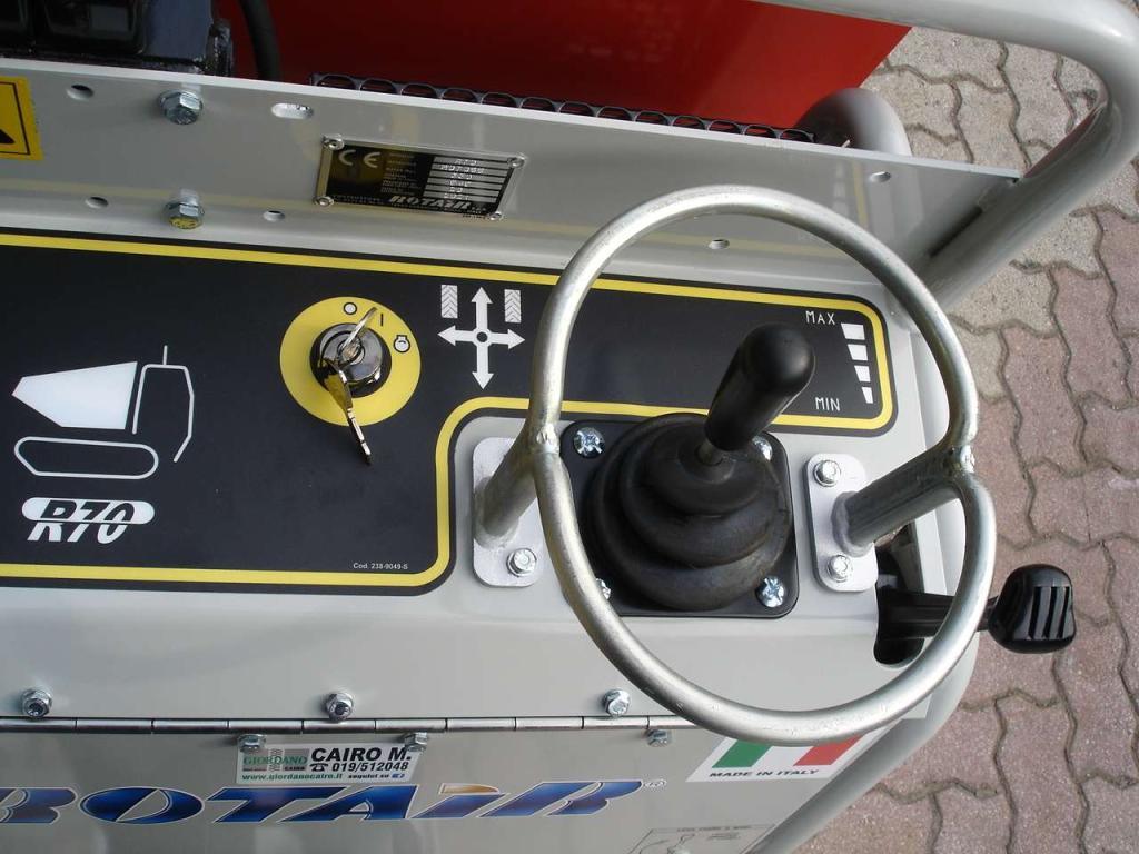 Rotair RAMPICAR R70 AE DUMPER AUTOCARICANTE - MOTORE DIESEL YANMAR Photo 12