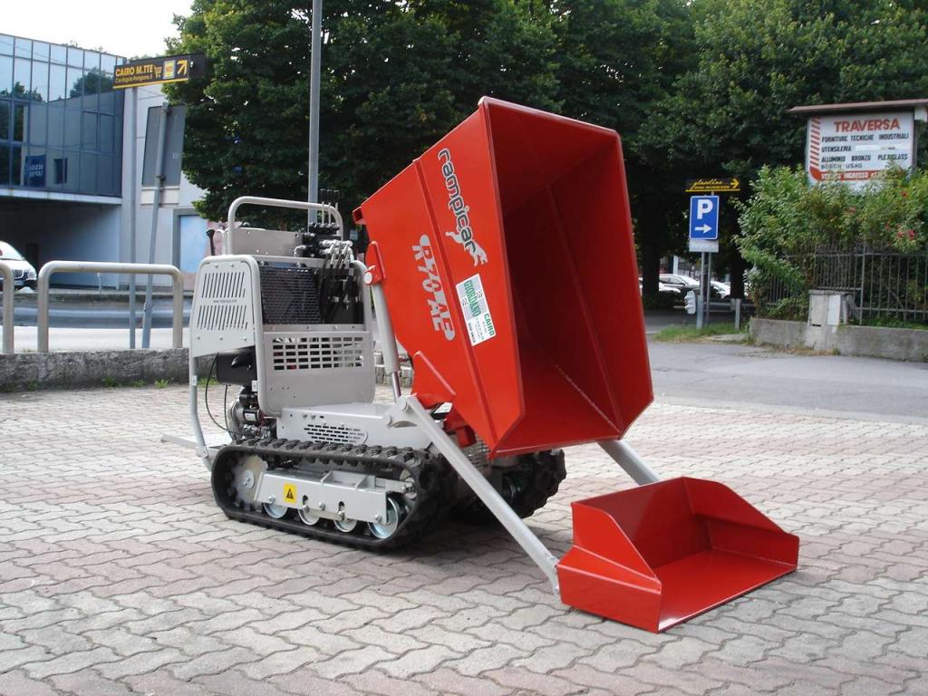 Rotair RAMPICAR R70 AE DUMPER AUTOCARICANTE - MOTORE DIESEL YANMAR Photo 13