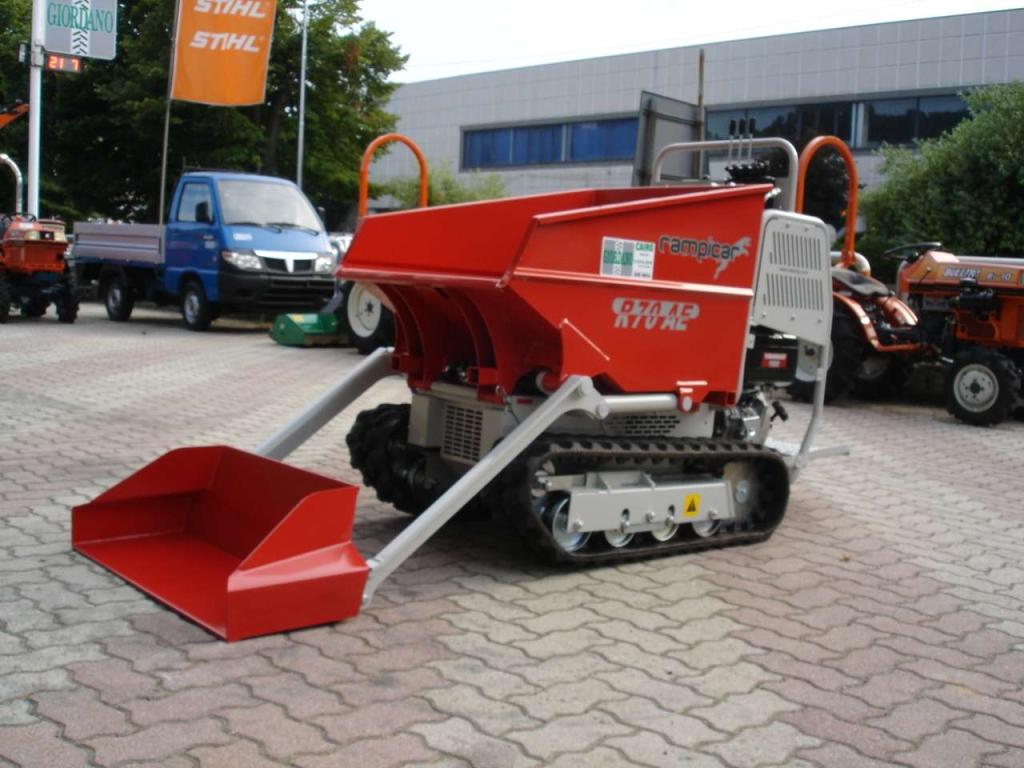 Rotair RAMPICAR R70 AE DUMPER AUTOCARICANTE - MOTORE DIESEL YANMAR Photo 16